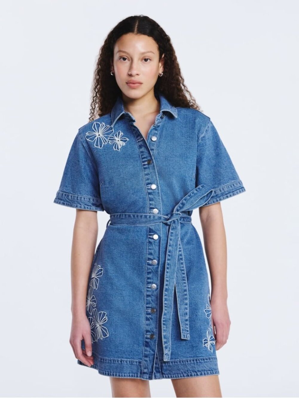 Denim dress by Free Assembly